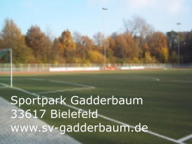 Sportpark Gadderbaum 33617 Bielefeld www.sv-gadderbaum.de