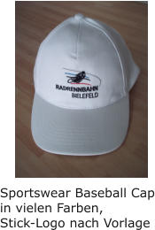 Sportswear Baseball Capin vielen Farben,Stick-Logo nach Vorlage